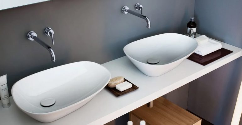 Раковина накладная высокая: стиль и функциональность в ванной комнате