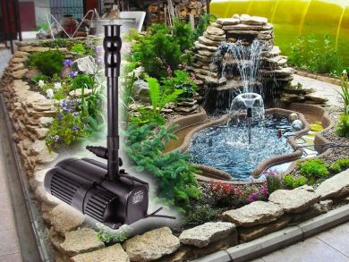 НАСОСЫ ДЛЯ ВОДОПАДОВ И ПРУДОВ: СОЗДАЙТЕ СВОЙ ВОДНЫЙ РАЙ