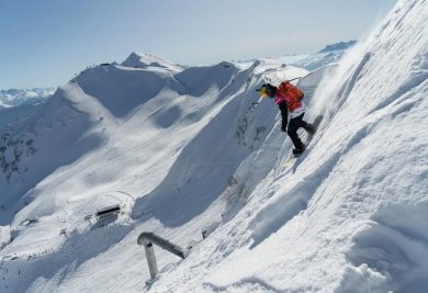 Горнолыжные курорты России для сноубордистов: фрирайд, парки и экстремальные трассы