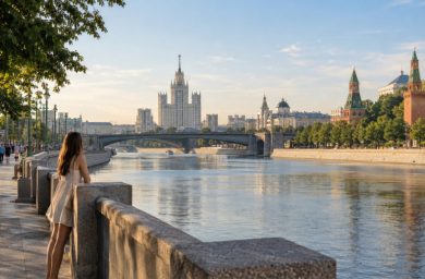 Знакомство с московскими набережными через городской портал